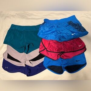 Athletic short bundle. Nike. Underarmour.